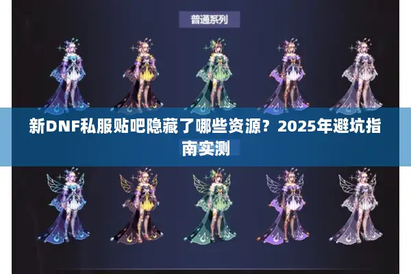 新DNF私服贴吧隐藏了哪些资源？2025年避坑指南实测
