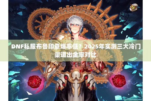 DNF私服布鲁印章爆率低？2025年实测三大冷门渠道出金率对比