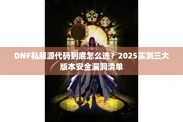 DNF私服源代码到底怎么选？2025实测三大版本安全漏洞清单
