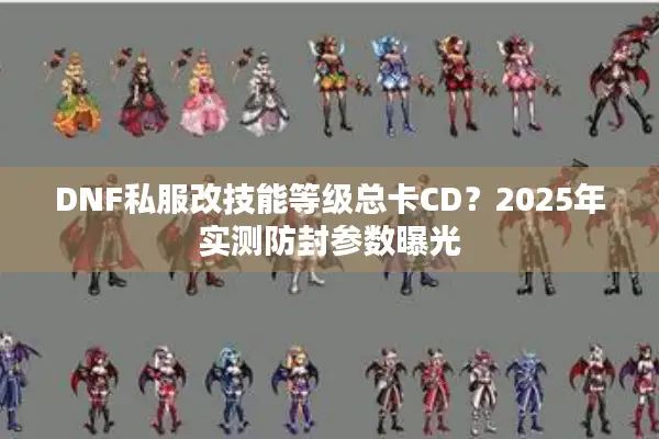 DNF私服改技能等级总卡CD？2025年实测防封参数曝光