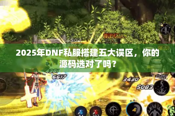 2025年DNF私服搭建五大误区，你的源码选对了吗？