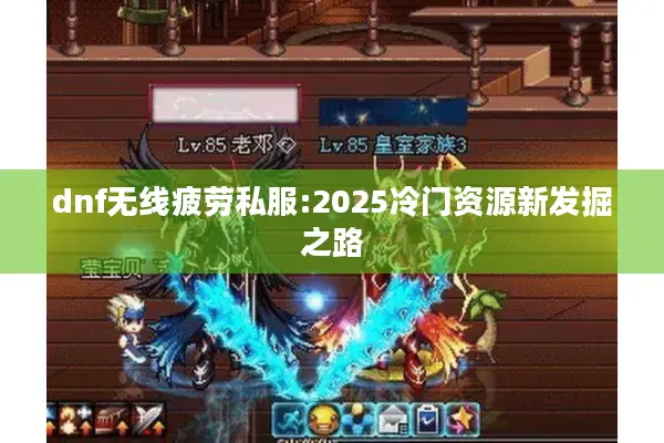 dnf无线疲劳私服:2025冷门资源新发掘之路