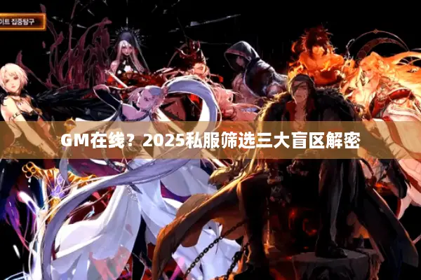 GM在线？2025私服筛选三大盲区解密