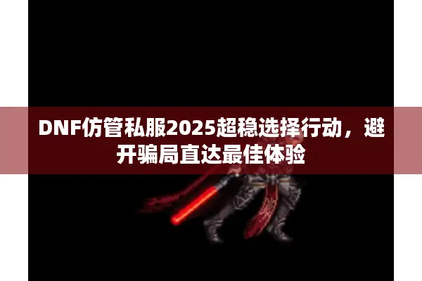 DNF仿管私服2025超稳选择行动，避开骗局直达最佳体验