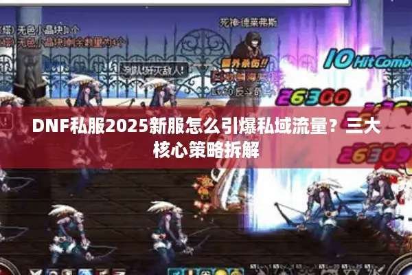 DNF私服2025新服怎么引爆私域流量？三大核心策略拆解