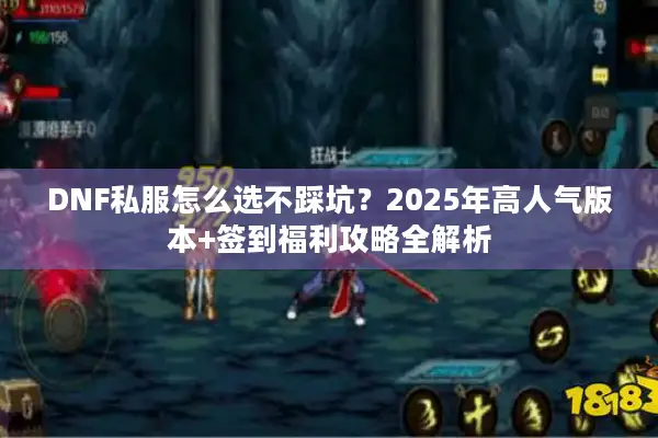 DNF私服怎么选不踩坑？2025年高人气版本+签到福利攻略全解析
