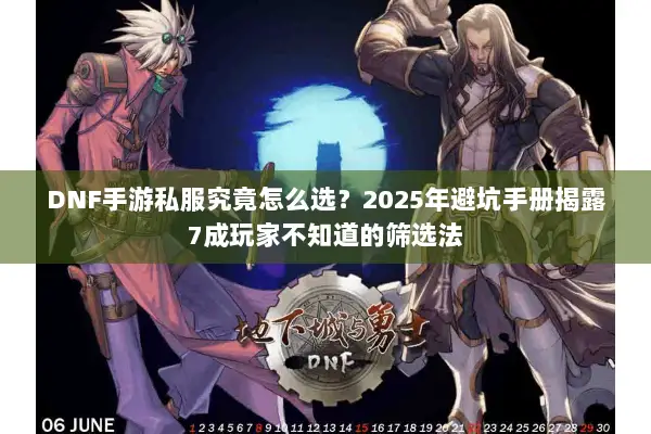 DNF手游私服究竟怎么选？2025年避坑手册揭露7成玩家不知道的筛选法