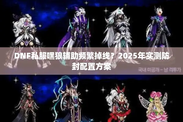 DNF私服嘿狼辅助频繁掉线？2025年实测防封配置方案