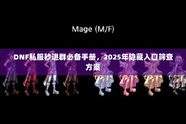 DNF私服秒进群必备手册，2025年隐藏入口筛查方案