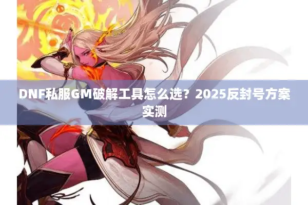 DNF私服GM破解工具怎么选？2025反封号方案实测