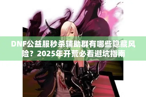DNF公益服秒杀辅助群有哪些隐藏风险？2025年开荒必看避坑指南