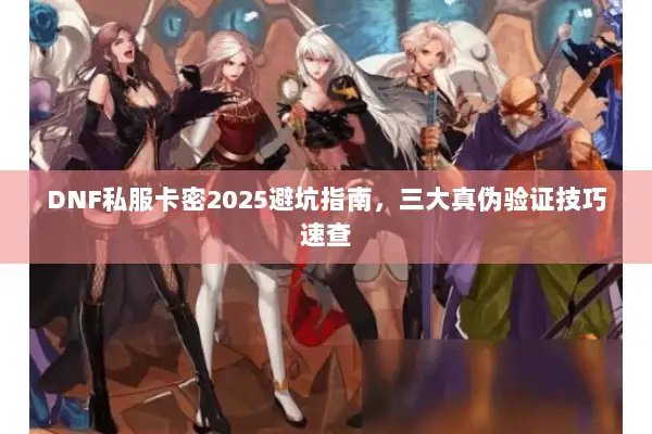 DNF私服卡密2025避坑指南，三大真伪验证技巧速查
