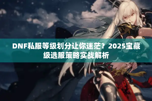 DNF私服等级划分让你迷茫？2025宝藏级选服策略实战解析