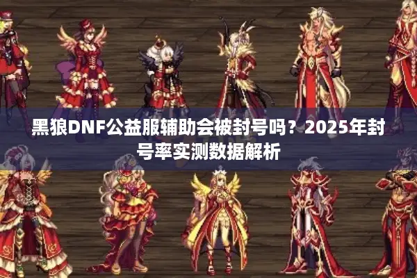 黑狼DNF公益服辅助会被封号吗？2025年封号率实测数据解析