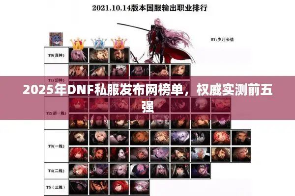 2025年DNF私服发布网榜单，权威实测前五强