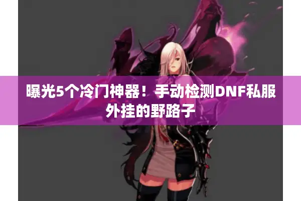 曝光5个冷门神器！手动检测DNF私服外挂的野路子