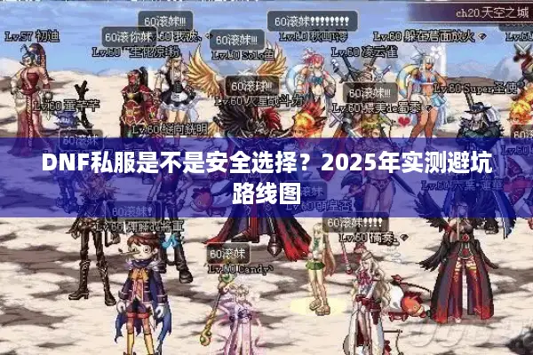 DNF私服是不是安全选择？2025年实测避坑路线图