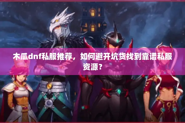 木瓜dnf私服推荐，如何避开坑货找到靠谱私服资源？