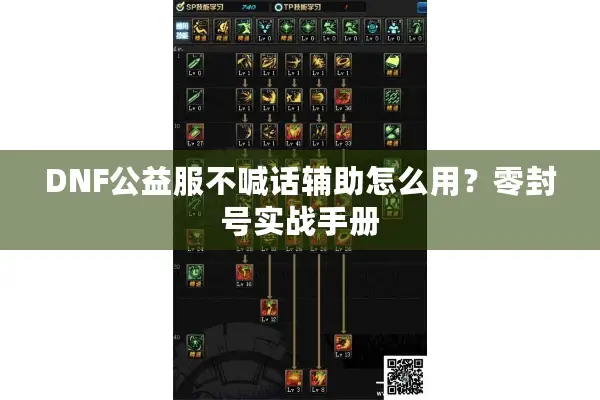 DNF公益服不喊话辅助怎么用？零封号实战手册