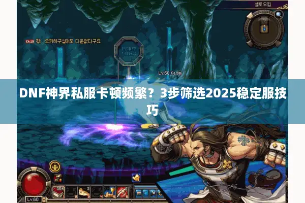 DNF神界私服卡顿频繁？3步筛选2025稳定服技巧
