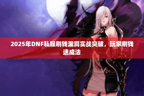 2025年DNF私服刷钱漏洞实战突破，玩家刷钱速成法