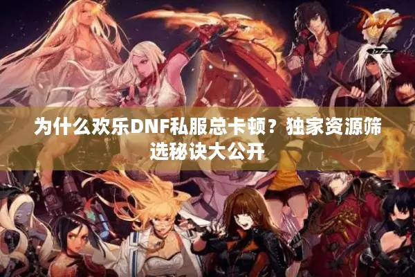 为什么欢乐DNF私服总卡顿？独家资源筛选秘诀大公开