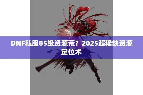 DNF私服85级资源荒？2025超稀缺资源定位术