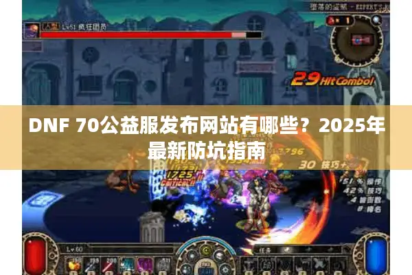 DNF 70公益服发布网站有哪些？2025年最新防坑指南