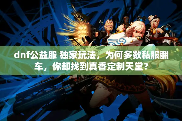 dnf公益服 独家玩法，为何多数私服翻车，你却找到真香定制天堂？
