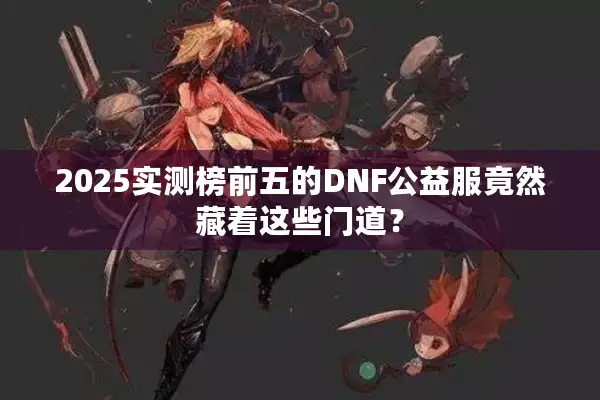 2025实测榜前五的DNF公益服竟然藏着这些门道？