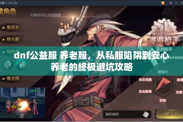 dnf公益服 养老服，从私服陷阱到安心养老的终极避坑攻略