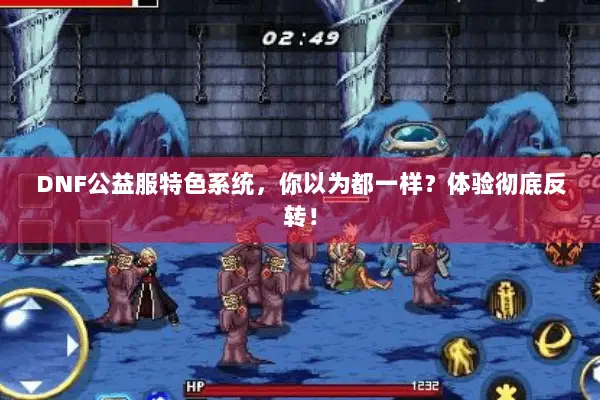 DNF公益服特色系统，你以为都一样？体验彻底反转！