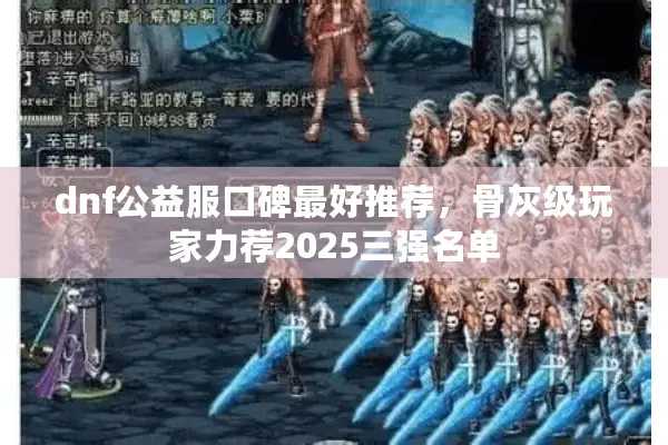 dnf公益服口碑最好推荐，骨灰级玩家力荐2025三强名单