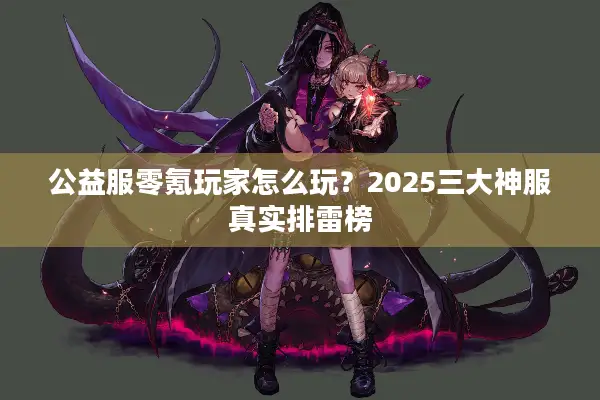 公益服零氪玩家怎么玩？2025三大神服真实排雷榜
