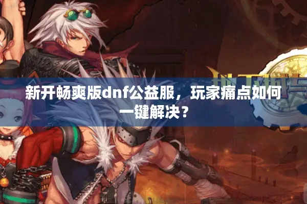 新开畅爽版dnf公益服，玩家痛点如何一键解决？