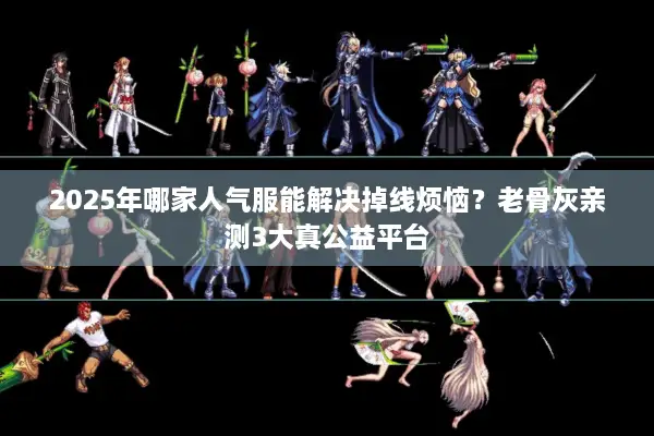 2025年哪家人气服能解决掉线烦恼？老骨灰亲测3大真公益平台