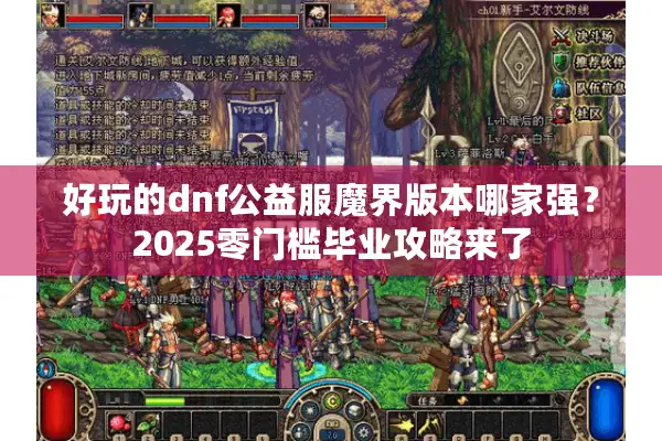 好玩的dnf公益服魔界版本哪家强？2025零门槛毕业攻略来了