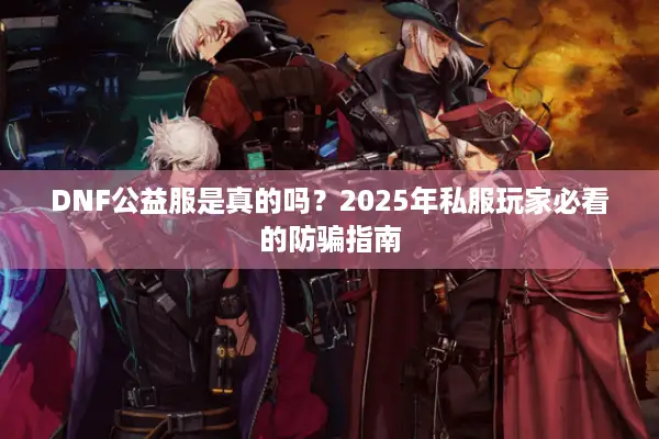 DNF公益服是真的吗？2025年私服玩家必看的防骗指南