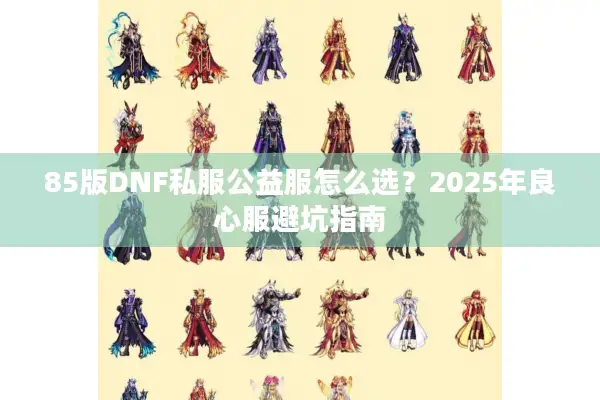 85版DNF私服公益服怎么选？2025年良心服避坑指南