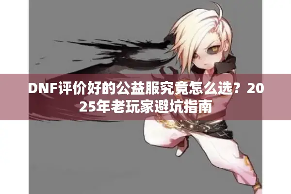 DNF评价好的公益服究竟怎么选？2025年老玩家避坑指南
