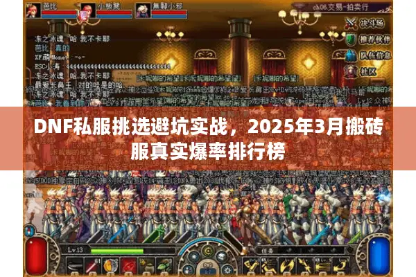 DNF私服挑选避坑实战，2025年3月搬砖服真实爆率排行榜