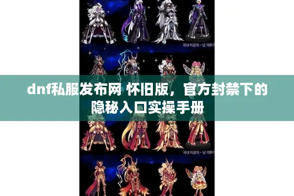 dnf私服发布网 怀旧版，官方封禁下的隐秘入口实操手册