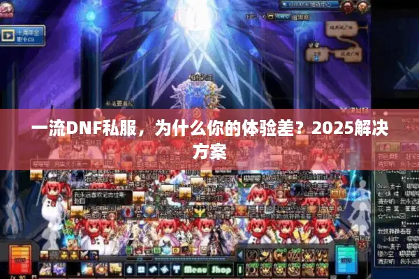 一流DNF私服，为什么你的体验差？2025解决方案