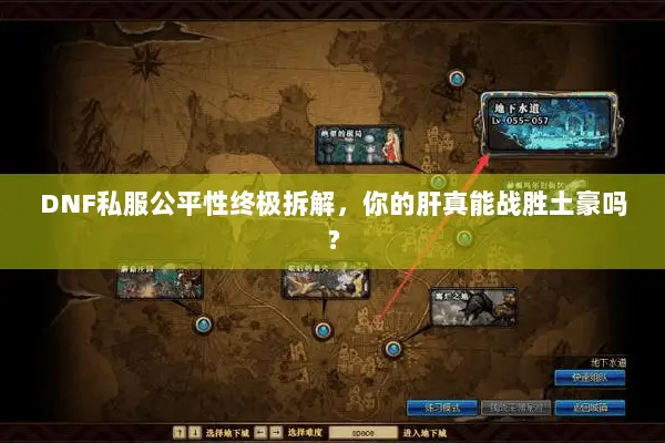 DNF私服公平性终极拆解，你的肝真能战胜土豪吗？