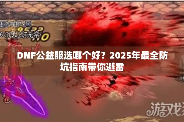 DNF公益服选哪个好？2025年最全防坑指南带你避雷