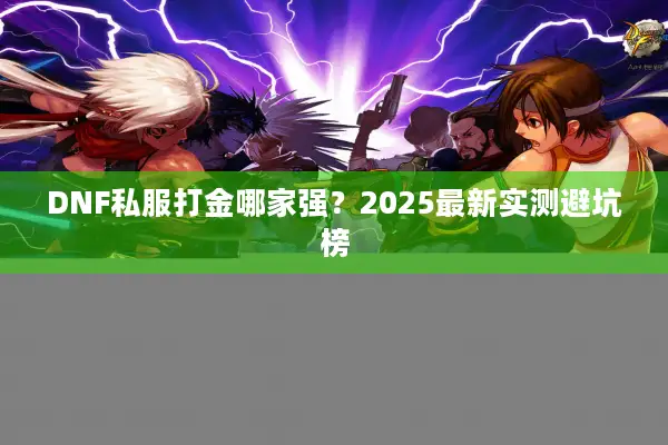DNF私服打金哪家强？2025最新实测避坑榜