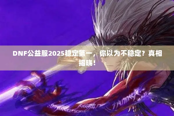 DNF公益服2025稳定第一，你以为不稳定？真相揭晓！