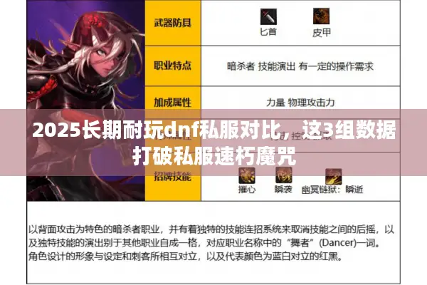 2025长期耐玩dnf私服对比，这3组数据打破私服速朽魔咒