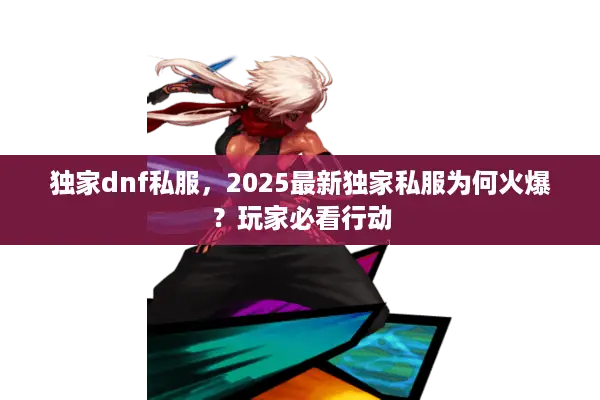 独家dnf私服，2025最新独家私服为何火爆？玩家必看行动