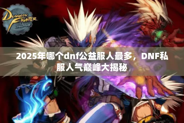 2025年哪个dnf公益服人最多，DNF私服人气巅峰大揭秘